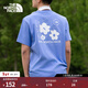 北面（The North Face）短袖T恤男純棉戶(hù)外半袖25夏季新品男女同款|8EYB 0YI/藍色 XL /180