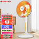 格力（GREE）小太陽(yáng)取暖器家用大號烤火爐電熱風(fēng)扇落地電暖氣1000W搖頭升降電暖器 可搖頭1000瓦兩檔調節