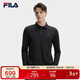 FILA 斐樂(lè )官方男子針織長(cháng)袖POLO衫2026春季新款休閑簡(jiǎn)約基礎上衣
