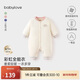 babylove【彩虹全能衣】嬰兒連體衣秋冬寶寶恒溫薄夾棉羊毛保暖哈衣爬服