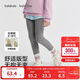 巴拉巴拉balaOne童裝兒童打底褲女童2025秋冬裝加絨長(cháng)褲保暖209425123001