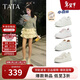 他她（TATA）TATA孫樂(lè )言同款小白鯨厚底休閑板鞋女加絨 白色CM5 37