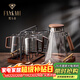 梵卡奇（FANKAQI）耐高溫涼水壺玻璃水杯套裝冷水壺大容量家用套裝客廳扎壺