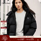 Calvin KleinJeans25秋冬新款女士輕柔90絨休閑通勤cck刺繡立領(lǐng)連帽羽絨服外套