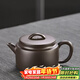 唐豐紫砂茶壺陶瓷泡茶壺家用功夫茶具單壺泡茶器 紫韻漢瓦壺