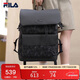 FILA 斐樂(lè )官方【黑武士】男士背包2025時(shí)尚休閑雙肩包書(shū)包大容量電腦