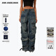 ANN ANDELMAN【余佳運同款】官方直營(yíng)多口袋工裝牛仔褲2025新款 藍色 S