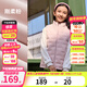 安踏兒童輕薄羽絨服馬甲男女童2025秋冬季保暖90絨防風(fēng)學(xué)生外套上衣服 剛柔粉7927-3 85%絨子含量 165 充絨量41g