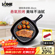 LODGE 【美國進(jìn)口】廚房好物不易粘鍋鑄鐵鍋無(wú)涂層牛排鍋不挑爐灶26cm L8SGP3方形牛排煎鍋 26cm