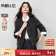 尚都比拉短款小個(gè)子毛呢大衣女冬季呢子羊毛雙面呢外套高級感大衣