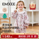 嫚熙（EMXEE）兒童家居服絲柔果棉純棉寶寶睡衣套裝空調服夏季男女童 精靈夢(mèng)花園【四季款】 100 cm （2-3歲，體重12-13.5kg）