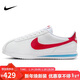 耐克NIKE女子運動(dòng)休閑鞋阿甘復古CORTEZ新年紅運動(dòng)鞋DN1791-108白39