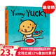 小毛孩 小臟孩 英文原版繪本 Yummy Yucky 名家Leslie Patricelli 幼兒?jiǎn)⒚杉埌鍟?shū)