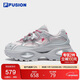 FILA FUSION斐樂(lè )潮牌硬糖3厚底老爹鞋女鞋2025年運動(dòng)鞋銀色休閑鞋