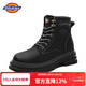 Dickies男士馬丁靴高幫時(shí)尚男靴百搭舒適透氣工裝靴 黑色    41   