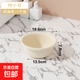 加厚洗臉盆大中小號家用塑料洗衣服盆子學(xué)生宿舍洗腳盆嬰兒小面盆 奶油色【1件裝】迷你號