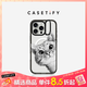 CASETIFY 【星宇橙適配】躲貓貓 適用于iPhone17/16/15 Air/Plus/Pro/Max 蘋(píng)果手機殼 透明黑框開(kāi)窗支架Magsafe iPhone 16 Pro Max
