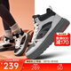 安踏松餅鞋大棉鞋高幫板鞋女鞋冬季加絨保暖厚底耐磨休閑鞋運動(dòng)鞋