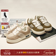 ARTICLE NO.沙礫復古漢堡鞋休閑鞋厚底增高板鞋松糕休閑鞋25新品 沙礫色 39