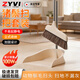 ZYVI日本純豬鬃毛掃把套裝家用不易粘發(fā)防靜電馬毛掃帚簸箕組合垃圾鏟 卡其色單掃把（純豬鬃） 動(dòng)物鬃毛掃頭 柔軟不易靜電
