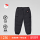 保姆鵝 大童羽絨褲保暖白鴨絨外穿加厚冬裝褲寶寶工裝褲[NM2556] 炭黑 140