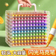 舒星閃光馬克筆48色軟頭小學(xué)生美術(shù)專(zhuān)用手帳畫(huà)畫(huà)水彩筆疊盒60可水洗涂色顏料筆女孩生日禮物繪畫(huà)手抄報