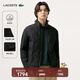 LACOSTE法國鱷魚(yú)男裝25秋冬新款菱形格絎縫立領(lǐng)棉服外套|BH2542 031/黑色 S /M 48