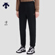 DESCENTE迪桑特ESSENTIAL系列男士針織運動(dòng)長(cháng)褲秋冬新品 BK-黑色 L (175/84A)