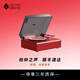 THE PUFF HOUSE柏林之聲黑膠唱片機藍牙音響膠片唱機音箱一體機家居裝飾擺件喬遷新婚生日創(chuàng  )意高端禮物 紅【房間只剩下火機和蘋(píng)果】
