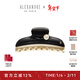 亞歷山大（ALEXANDRE DE PARIS）【新年禮物】偏愛(ài)旺多姆大號抓夾發(fā)飾頭飾時(shí)尚鯊魚(yú)夾送老婆禮物 大號-N黑色