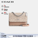 蔻馳（COACH）【品牌直供】新年禮物女士小號印花風(fēng)琴包斜挎包CW206新年禮物