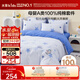 水星兒童四件套床上套件A類(lèi)純棉100%純棉床單套件雙人被套枕套200*230cm