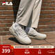 斐樂(lè )（FILA）官方男鞋COOKIES復古帆布鞋2025夏新款曲奇鞋時(shí)尚休閑鞋 樺樹(shù)棕-BI 39