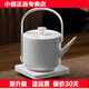 小提 燒水壺茶壺電熱水壺 日式設計提梁電水壺 家用辦公茶室開(kāi)水壺隨手泡迷你壺304不銹鋼節日送禮物品 0.6L 白色  新升級款
