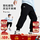 安踏兒童褲子男大童裝25年秋冬新款長(cháng)尾豹馬修潮流優(yōu)可絲柔軟舒適長(cháng)褲 基礎黑-2 165