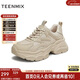 天美意老爹鞋女運動(dòng)商場(chǎng)同款厚底運動(dòng)百搭女鞋新款