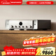 馬蘭士（MARANTZ）MODEL60n HiFi功放數播二合一高保真HEOS無(wú)損音樂(lè )數播藍牙無(wú)線(xiàn)USB播放流媒體功率放大器銀色