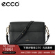 愛(ài)步（ECCO） 單肩包女 輕奢休閑簡(jiǎn)約通勤斜挎包  大號方包9107776 HL 黑色910777690000 均碼