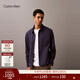 Calvin KleinJeans25春秋男士商務(wù)休閑通勤ck經(jīng)典挺括拉鏈翻領(lǐng)寬松行政外套