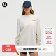 lululemon丨Heavyweight 女士高克重棉質(zhì)圓領(lǐng)長(cháng)袖 T 恤 LW3IA9S 骨白 S