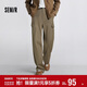 森馬（Semir）休閑褲男迷彩工裝褲潮酷松弛闊腿褲2025冬季長(cháng)褲戶(hù)外109725127107