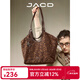 JACD復古松弛感托特包包女2025新款秋冬豹紋包單肩手提包 深棕豹紋