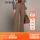 PORTS 寶姿秋冬新款女裝通勤日常小腳休閑褲長(cháng)褲LM9P087LWF102 卡布奇諾 M (6)