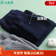 AB冬季新品男女三層保暖單件加厚保暖褲 藏青（男款） XXXL