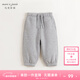 MARC&JANIE[加厚絨]馬克珍妮男女童抗靜電百搭運動(dòng)褲兒童衛褲冬裝新款541911