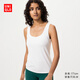 優(yōu)衣庫女裝AIRism Bra背心/空氣衣加杯背心帶胸墊482181 482183 482181/00白色 L