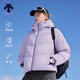 迪桑特（DESCENTE）WOMEN’S SKI STYLE系列女士短款保暖連帽羽絨服 PP-紫色 S (160/80A)