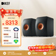 KEF LS50 Meta 高保真HiFi無(wú)源音箱 同軸發(fā)燒級家用客廳家庭影院音響2.0 桌面揚聲器喇叭 黑色 一對