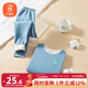 貝瑞加（Babyprints）男童保暖內衣套裝秋冬內衣男寶寶秋衣秋褲無(wú)痕棉毛衫 藍110