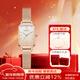 勞士頓（ROSDN）女士手表2025新款滿(mǎn)天星超薄防水小方表十大品牌新年禮物送女友